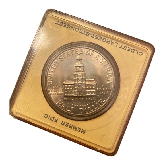 USA 1/2 dollar 200th Anniversary Independence of USA 1976-D Bicentennial - Picture 5 of 6